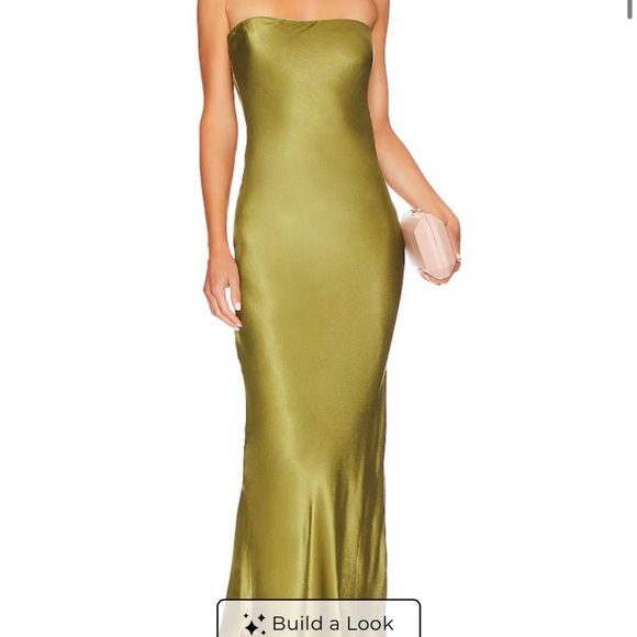SNDYS. Dresses & Skirts - SNDYS Revolve Green Slip Dress